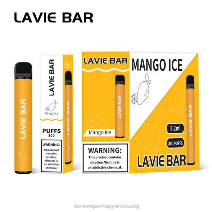 BJV0309 Lavie Vape Budapest | mangó jég LAVIE BAR 800 fújás